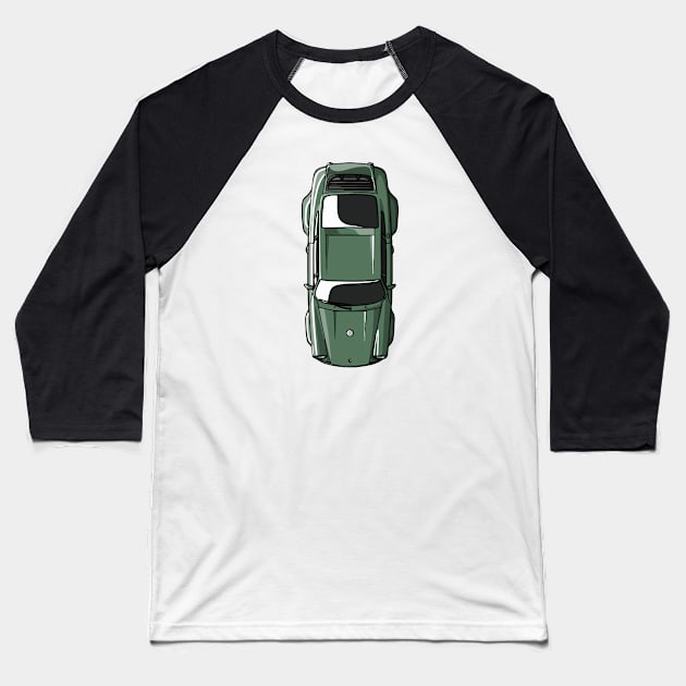 Singer Porsche Baseball T-Shirt by HSDESIGNS